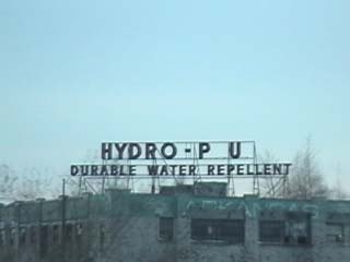 HYDRO - P U keeps water away! And people too!